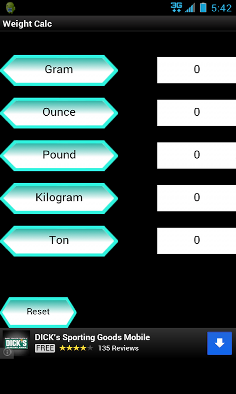 Weight Converter App